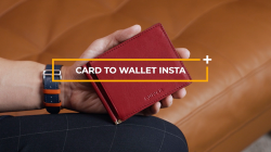 (image for) Modern Card to Wallet Insta (Red) by Quiver
