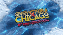 (image for) Bigblindmedia Presents Snowstorm In Chicago (Blue) by Tom Dobrowolski
