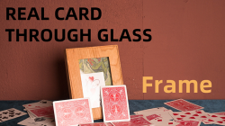 (image for) Real Card Through Glass (Frame) by Yang Lei