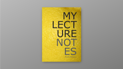 (image for) Yellow Lecture Notes by Mark Lemon