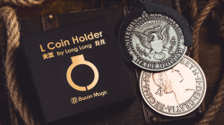 (image for) L Holder (Double Jumbo Coins 2.7"-3.2") by Long Long & Bacon Magic