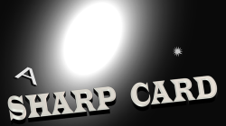 (image for) Sharp Card by Alain Vachon