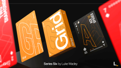 (image for) Grid Series Six- Typographic Playing Cards