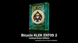 (image for) Bicycle Klek Entos Green (Marked) Playing Cards