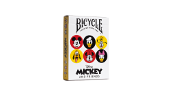 (image for) Bicycle Mickey and Friends Playing Card by US Playing Cards