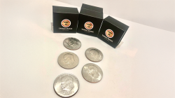 (image for) Expanded Shell Eisenhower Dollar (plus 4 Regular Coins) by Tango Magic