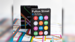 (image for) BLACK EDITION FULTON STREET MTA PLAYING CARDS (1972 VIGNELLI MAP EDITION)
