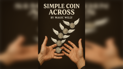 (image for) Simple Coin Across by Magic Willy video DOWNLOAD