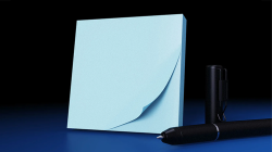 (image for) The Iarvel Magic Post-It Pad (Blue) by Iarvel Magic