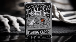 (image for) FULTONS OCTOBER TOMBSTONE GREY PLAYING CARDS