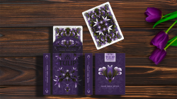 (image for) Grand Tulip Purple Playing Cards by Dutch Card House Company