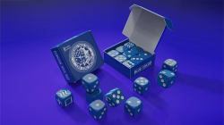 (image for) Forcing Dice Set by IARVEL Magic (Blue)