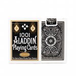 1001 Aladdin Playing Cards Air Cushion Finish (Black)