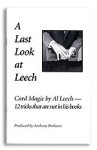 (image for) A Last Look at Leech book by Anthony Brahams