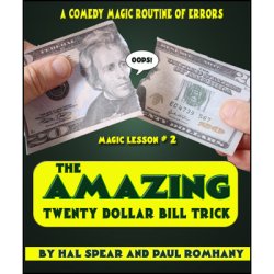 (image for) The Amazing Twenty Dollar Bill Trick by Hal Spear and Paul Romhany - DVD