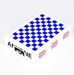 (image for) Forever Checkerboard Blue R.03 R3 Playing Cards by Anyone Worldwide