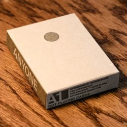 (image for) Anyone Worldwide Gray/ Grey Dot Playing Cards 