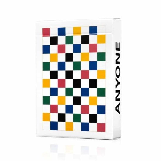 (image for) Multi Color Checkerboard Playing Cards by Anyone Worldwide - Click Image to Close