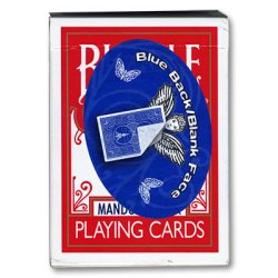 (image for) Blank Face 809 Mandolin Back (Blue Back) by USPCC