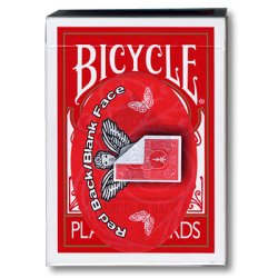 (image for) Blank Face 809 Mandolin Back (Red Back) by USPCC