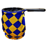 (image for) Change Bag Diamond with Zipper (Blue/Yellow) by Bazar de Magia - Trick