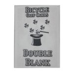 (image for) Double Blank Bicycle Cards (Blue Box)