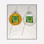 (image for) Spinning Plate Set (W/Wooden Stick and DVD) - Red by Zyko - Trick