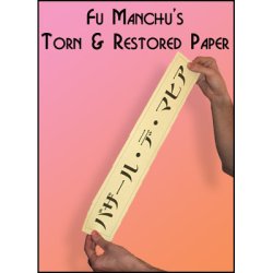 (image for) Torn and Restored Paper by Fu Manchu - Trick