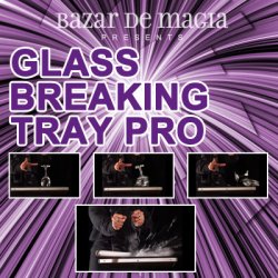 (image for) Glass Breaking Tray Pro (Tray and DVD) by Bazar de Magia - Trick