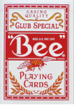 (image for) Bee [red] Stingers Playing Cards