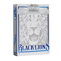 (image for) Black Lions Playing Cards Blue Edition by David Blaine