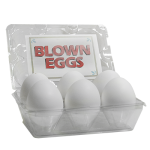(image for) High Quality Blown Eggs(White / 6-pack)by The Great Gorgonzola - Trick