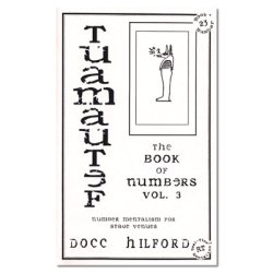 (image for) Book Of Numbers Volume Three (Tuamautef) by Docc Hilford - Trick