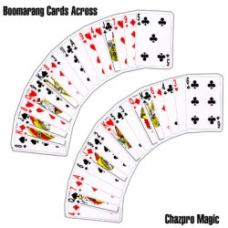 (image for) Boomerang Cards Across by Chazpro Magic - Trick