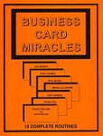 (image for) Business Card Miracles book