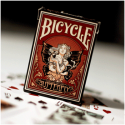 (image for) Butterfly Bicycle Deck by US Playing Card