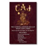 (image for) CAJ Deck- Deck of Misc. Gaff Cards and booklet