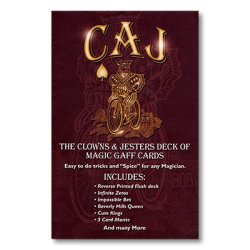 (image for) CAJ Deck- Deck of Misc. Gaff Cards and booklet