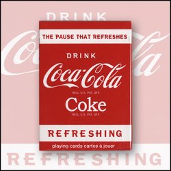 (image for) Coke Playing Cards (6 PACK) by USPCC
