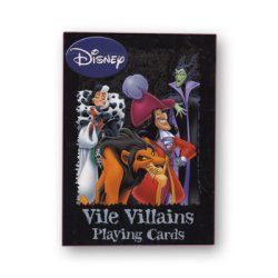 (image for) Vile Villains Disney Playing Cards (6 PACK)