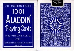 (image for) 1001 Aladdin Dome Back Vintage Blue Playing Cards USPCC