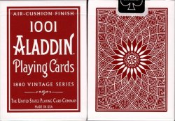(image for) 1001 Aladdin Dome Back Vintage Red Playing Cards USPCC