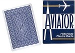 (image for) Cards Aviator Poker size (Blue)
