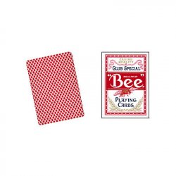 (image for) Cards Bee Poker size (Red)