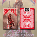 (image for) Bicycle AEsir Viking Gods Deck (Red) by US Playing Card Co.