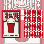(image for) Bicycle Red Plastic Cup Deck by US Playing Card Co.