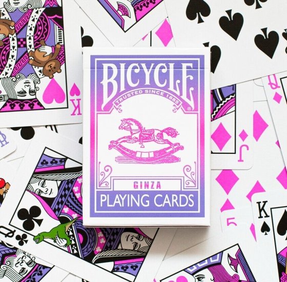 (image for) Bicycle Ginza Toy Park Hakuhinkan V2 Playing Cards - Click Image to Close