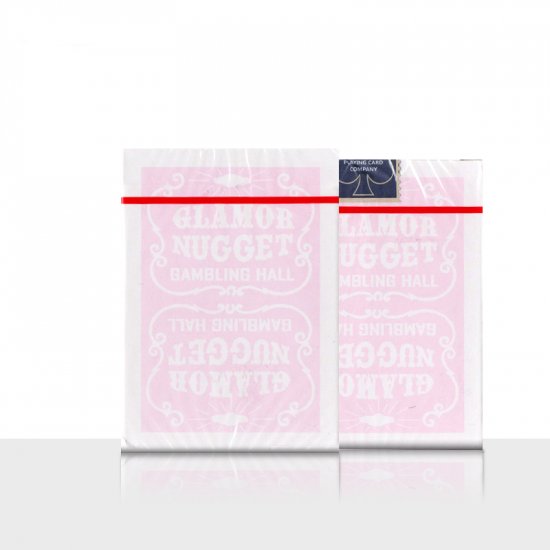 (image for) Glamor Nugget Limited Edition Playing Cards (Pink) - Click Image to Close
