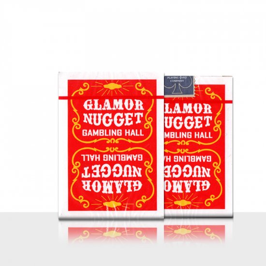 (image for) Glamor Nugget Limited Edition Playing Cards (Red) - Click Image to Close