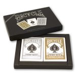 (image for) Cards Bicycle Gold And Silver Back Set